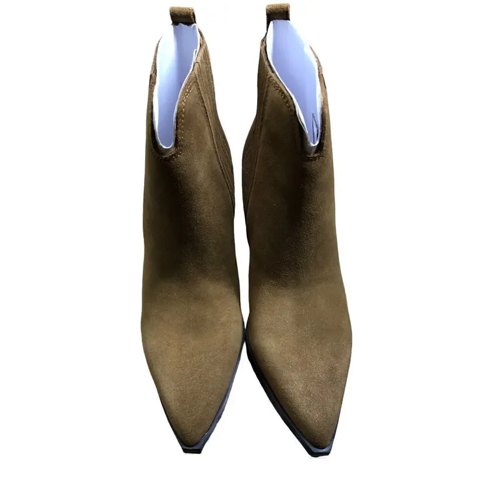 Marc Fisher Maree Bootie Brown NEW 8.5 US